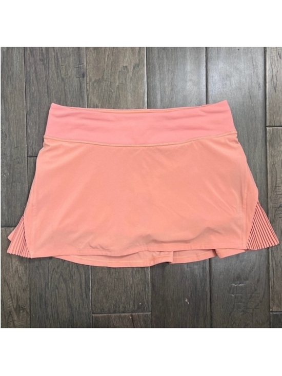 lululemon athletica Pants - Lululemon Play Off The Pleats Skirt *13" Peach Pink